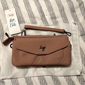 Lug Blitz Matte Luxe RFID Wristlet Wallet